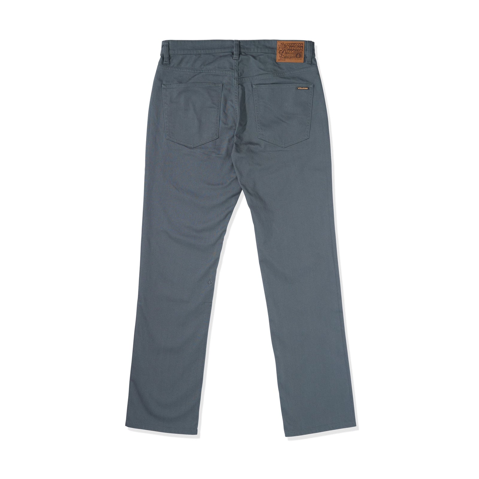 Volcom Solver 5 Pocket Slub Men's Jeans - Dark Slate