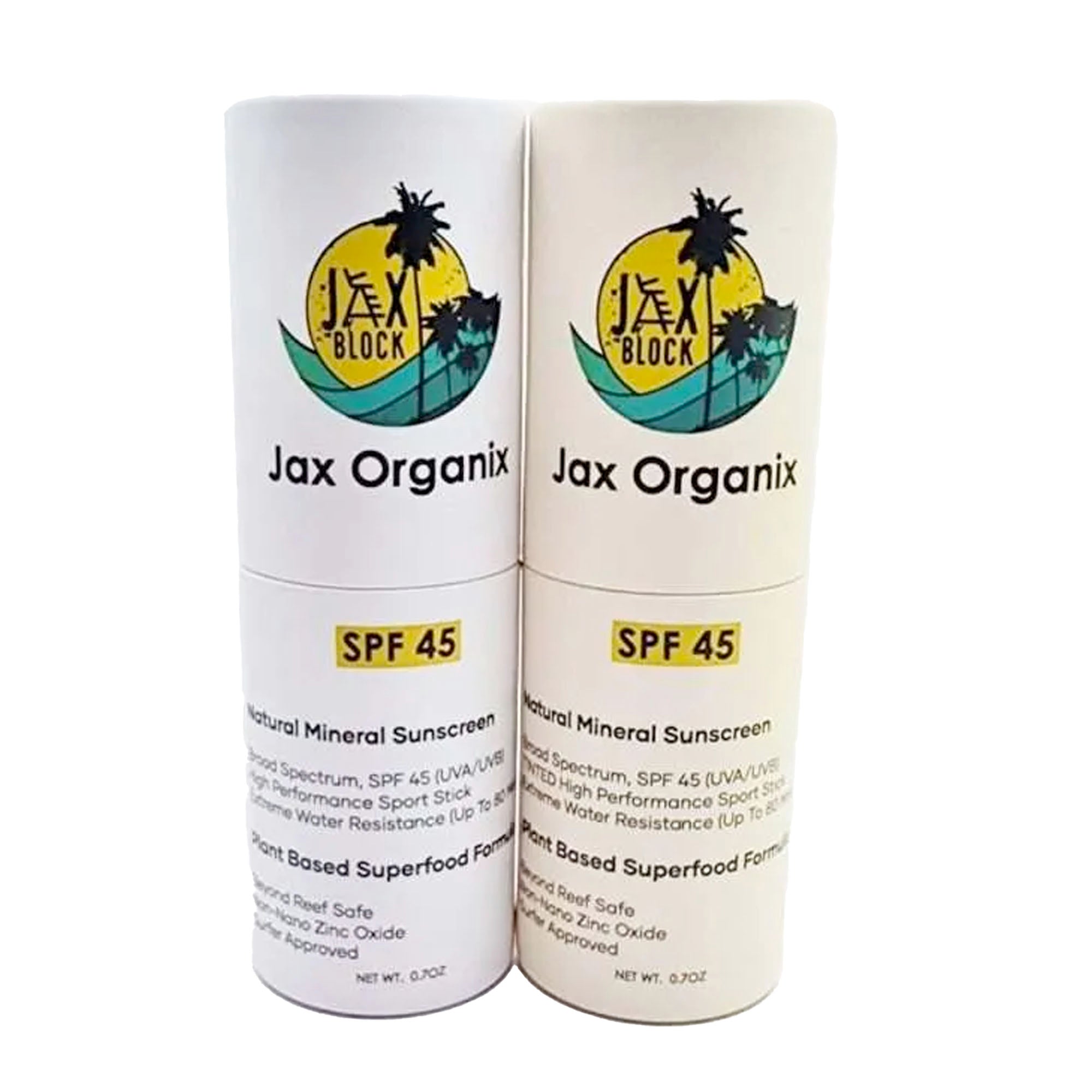 Jax Organix Mineral Face Stick Sunscreen
