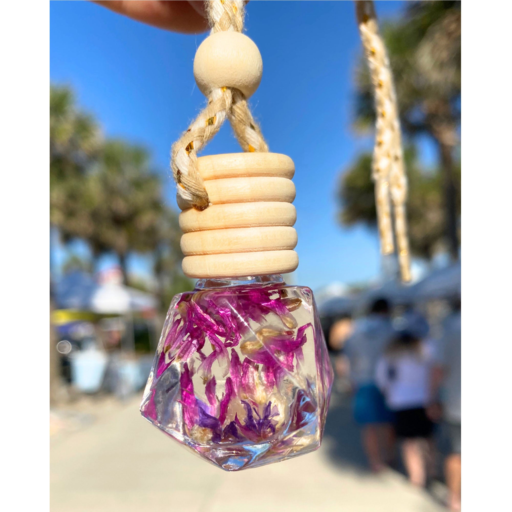 Hammockma Pink & Jasmine Diamond Car Air Fresheners - High Tide