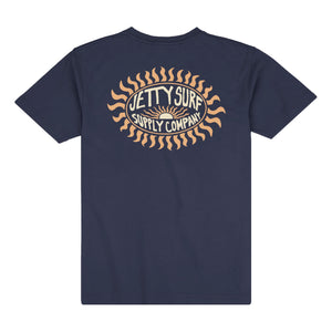 Jetty Sun Seeker Men's S/S T-Shirt - Navy