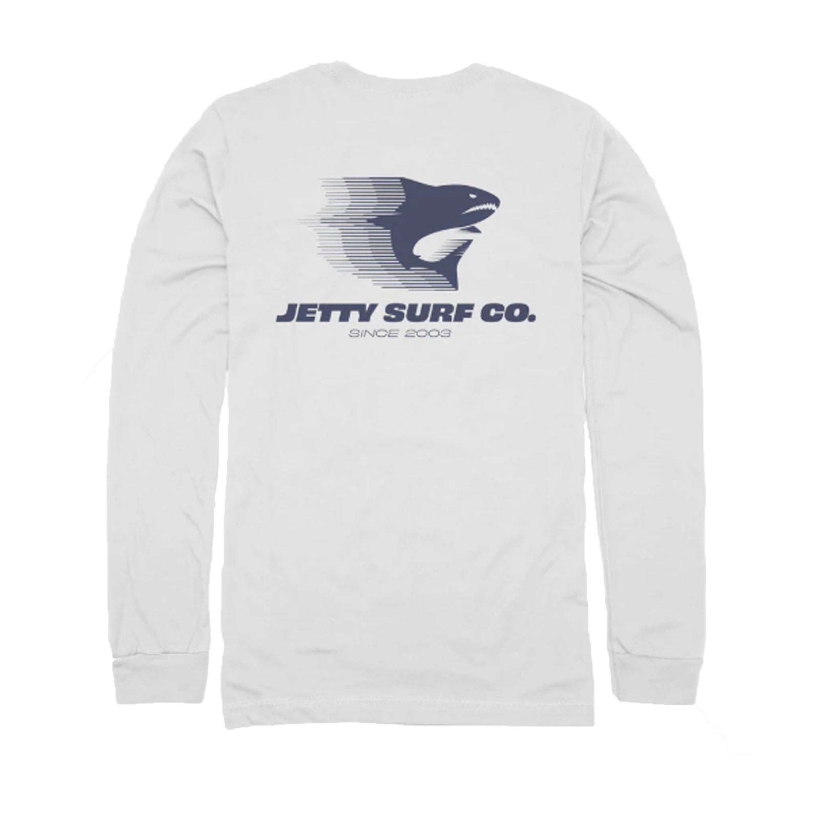 Jetty Speedshark Youth Boy's L/S Shirt - White
