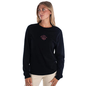 Jetty Sunsets Women's L/S Shirt - Black