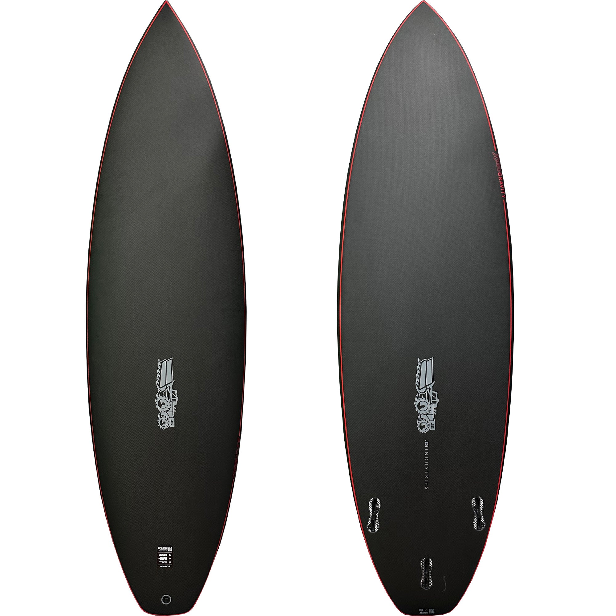 JS Xero Gravity Carbotune Tech Surfboard - FCS II