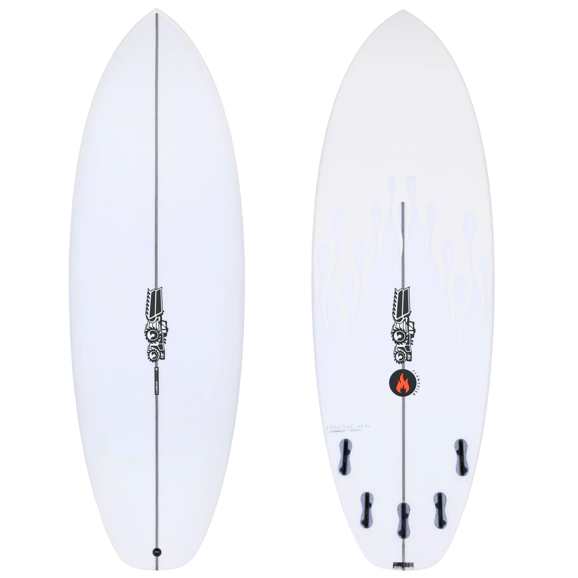 JS Flame Fish PE Surfboard - FCS II