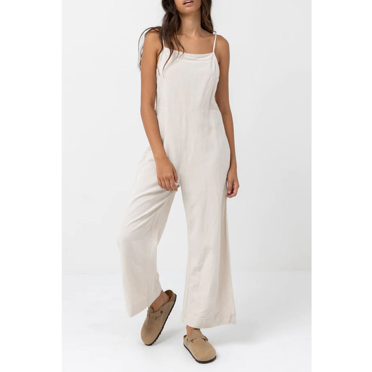 Rhythm Classic Women's Jumper Suit - Oat