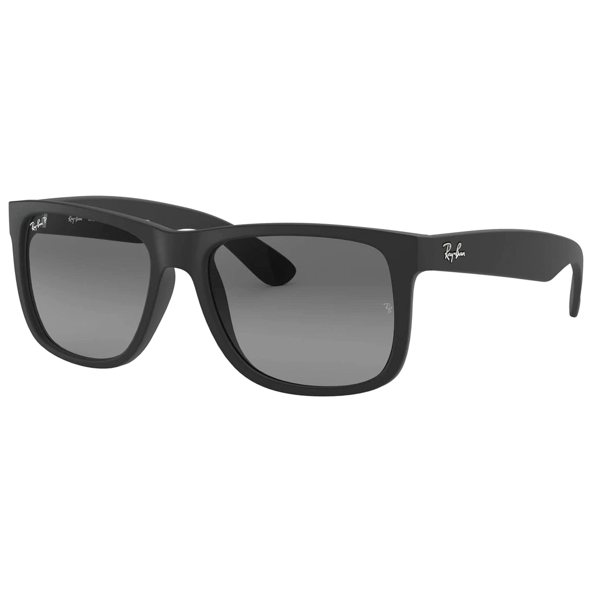 Ray-Ban Justin Classic Men's Sunglasses - Rubber Black/Light Grey Gradient