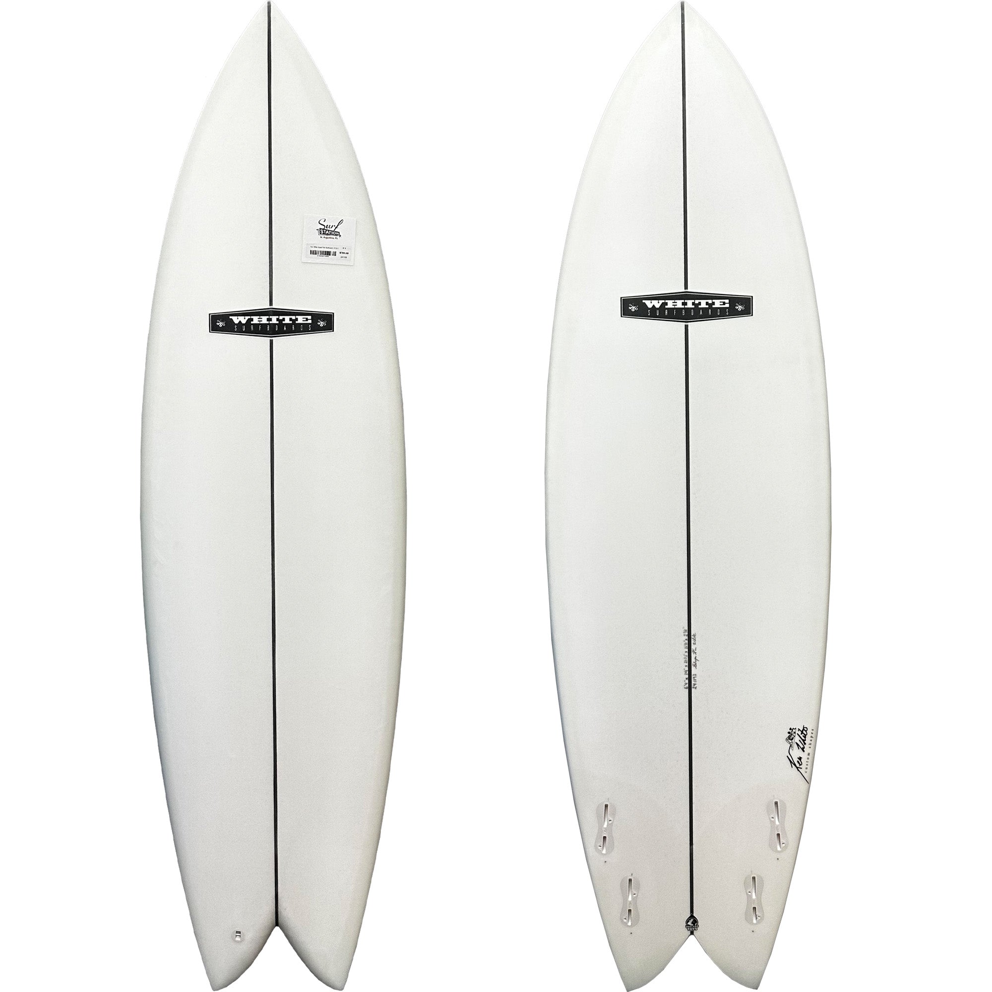 Ken White Quad Fish Surfboard - FCS II