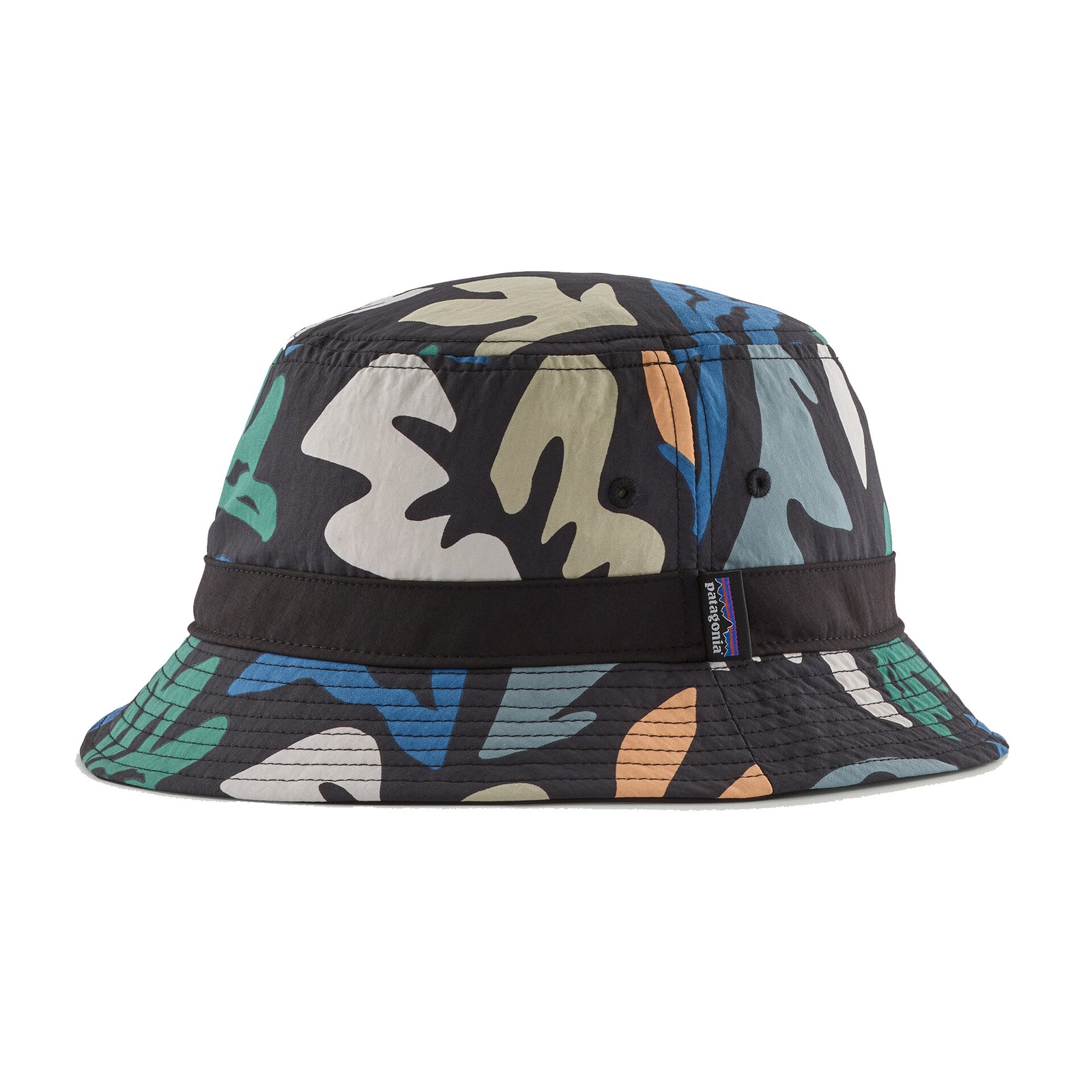 Patagonia Wavefarer™ Men's Bucket Hat - Kaleido Black