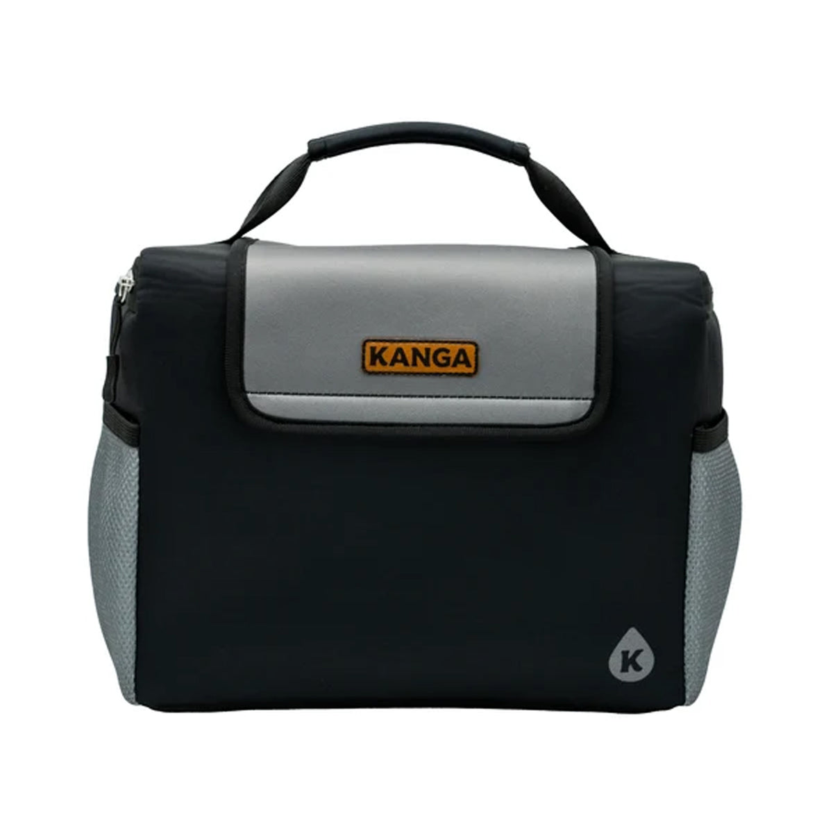 Kanga Coolers Midnight BrewBox™ 12-Pack Cooler - Black/Grey