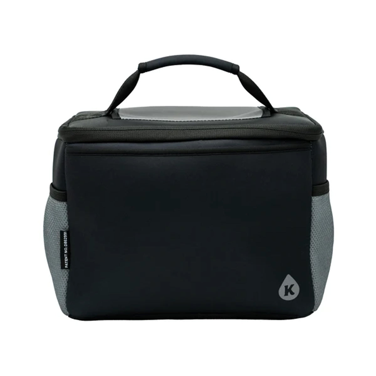 Kanga Coolers Midnight BrewBox™ 12-Pack Cooler - Black/Grey