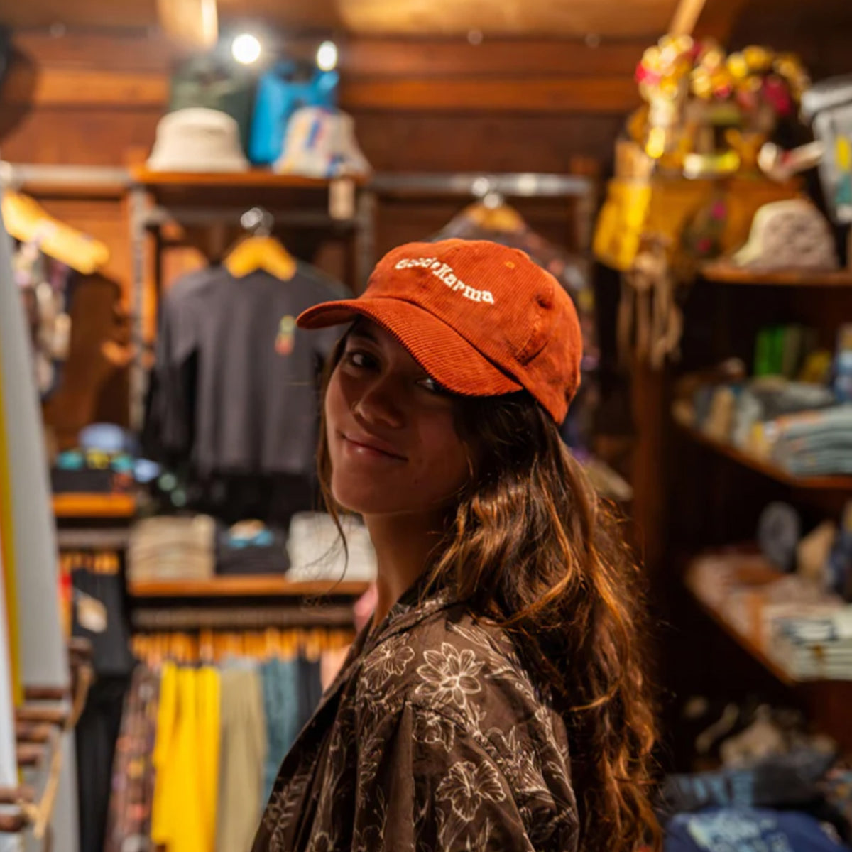 Drifter Surf Good Karma 6 Panel Women's Hat - Morocco