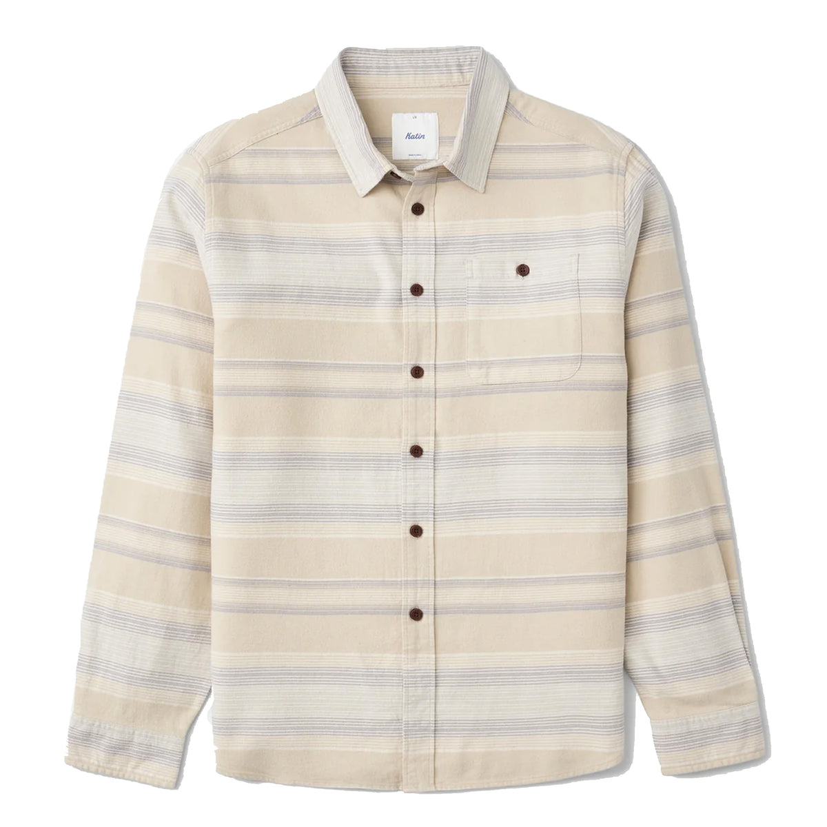 Katin Derek Men's L/S Flannel - Birch