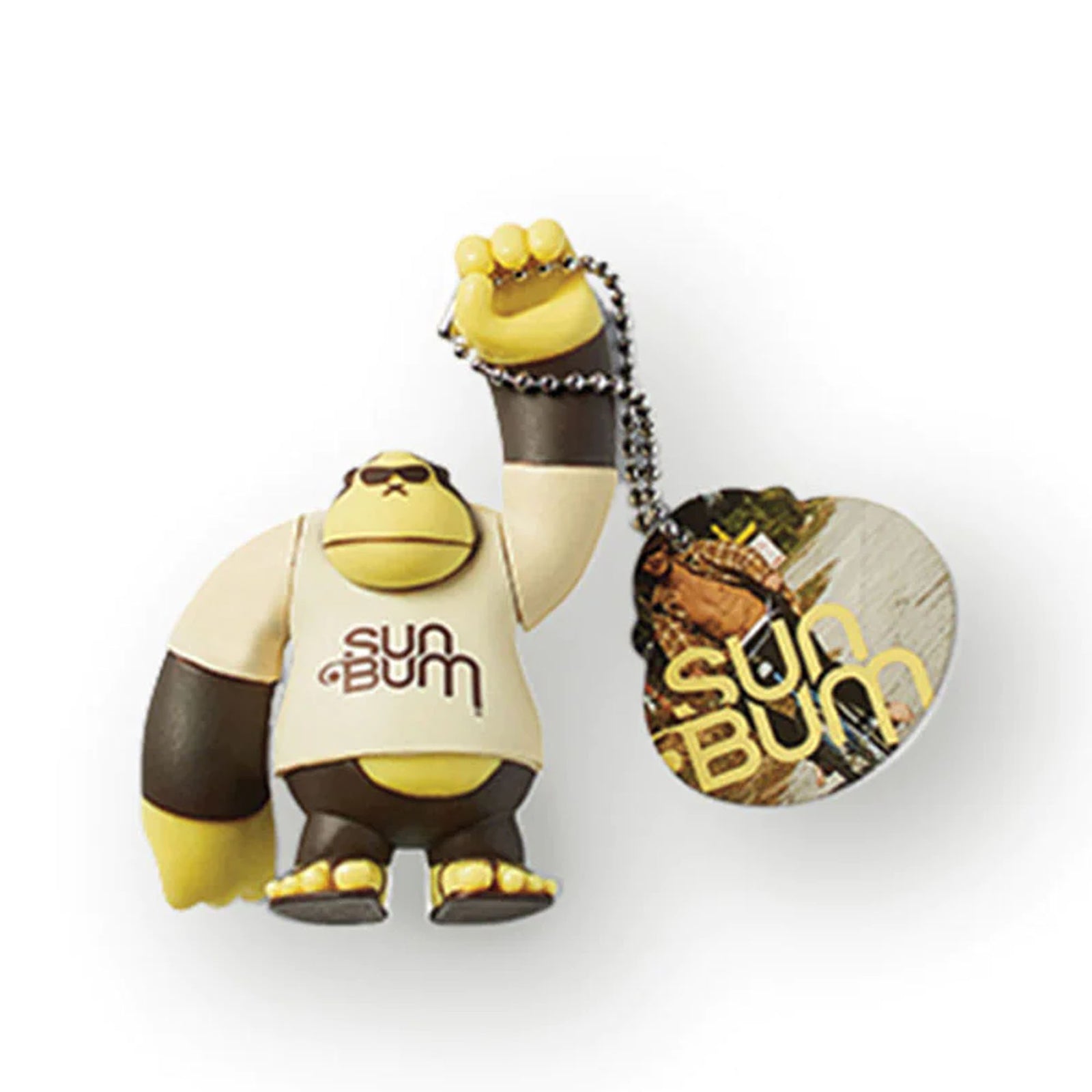Sun Bum Lucky Bum Figure Keychain