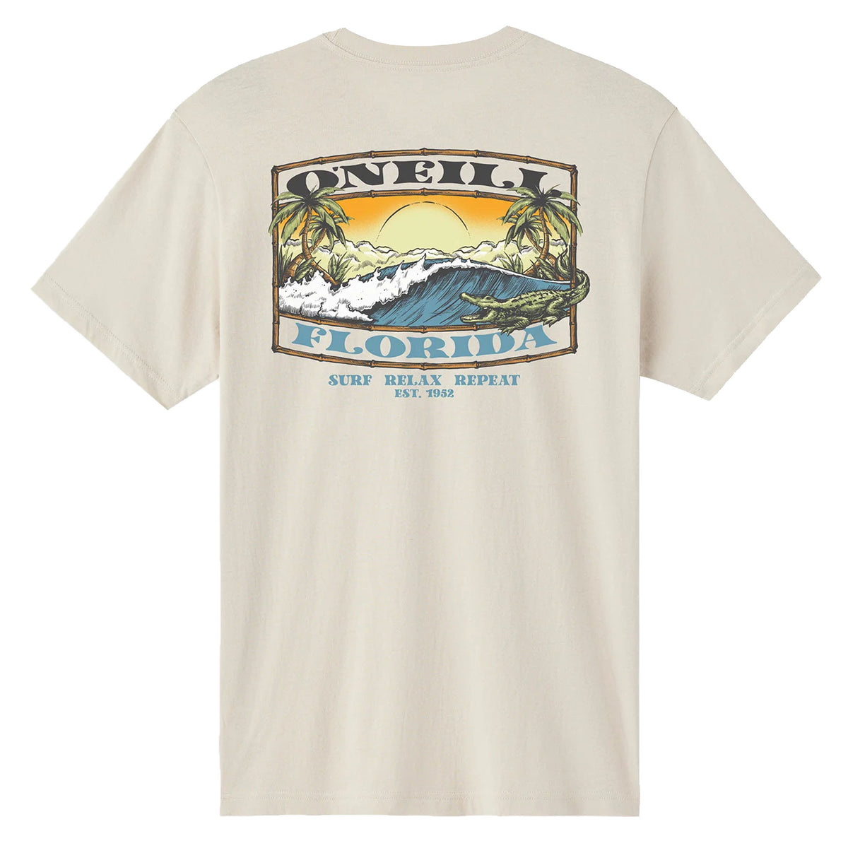 O'Neill Costal Standard Men's S/S T-Shirt - Light Khaki