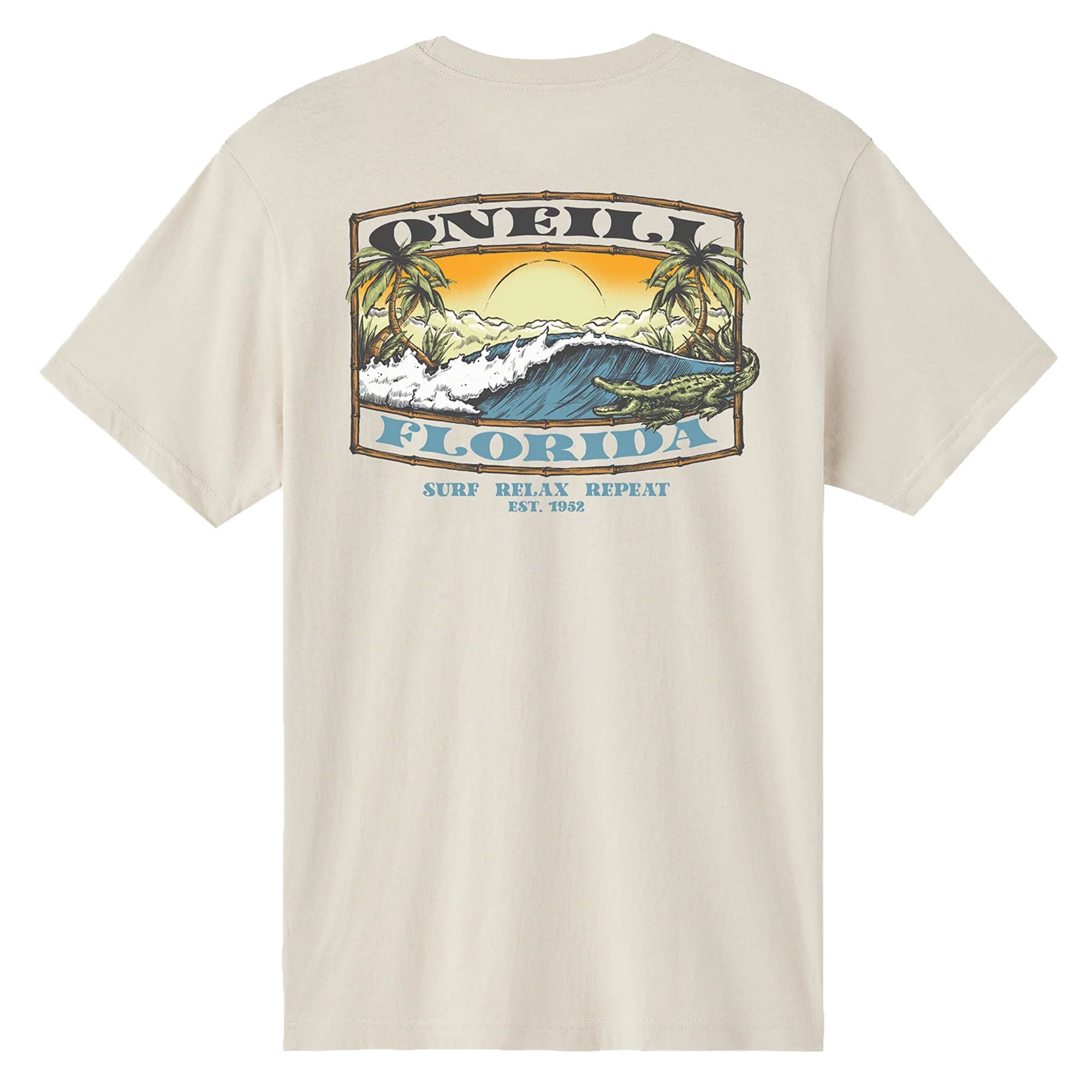 O'Neill Costal Standard Men's S/S T-Shirt - Light Khaki