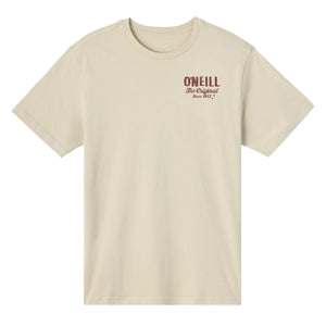 O'Neill Open Road Classic Men's S/S T-Shirt - Light Khaki