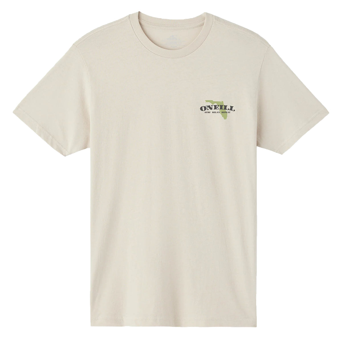 O'Neill Costal Standard Men's S/S T-Shirt - Light Khaki