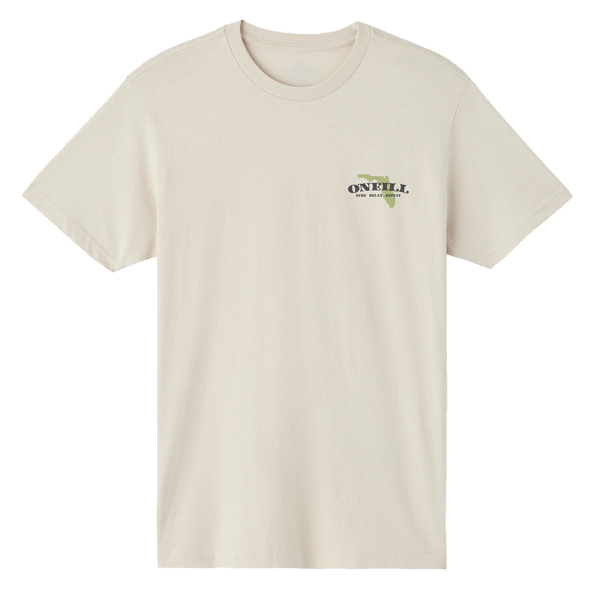O'Neill Costal Standard Men's S/S T-Shirt - Light Khaki