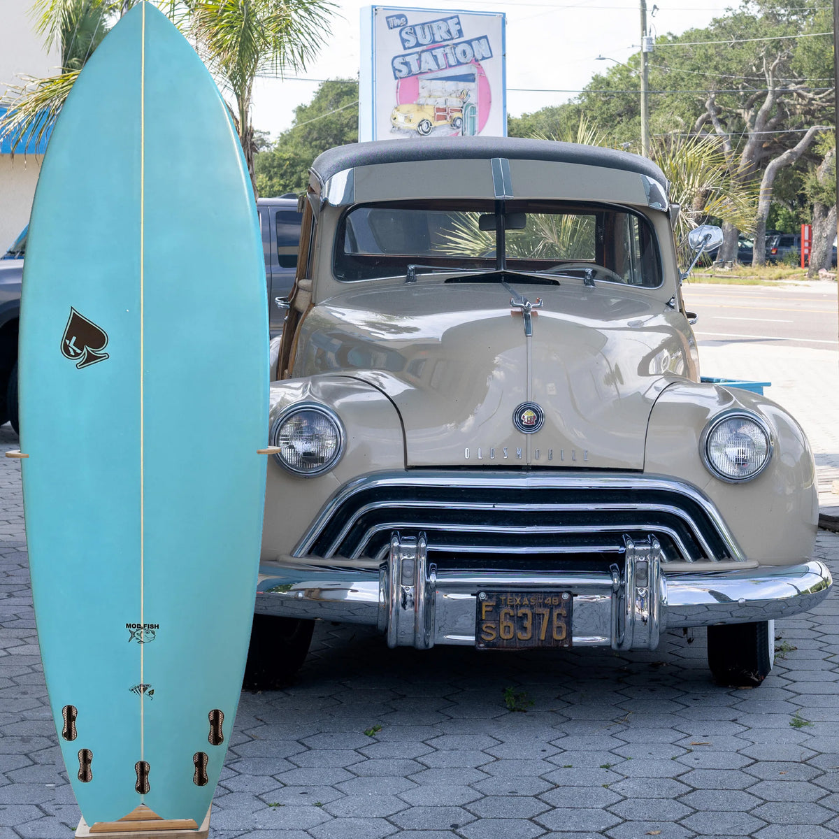 Kechele Mod Fish 6'6 Used Surfboard - FCS II