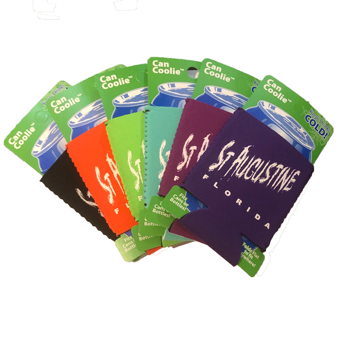 Beach Club St. Augustine Neoprene Koozie