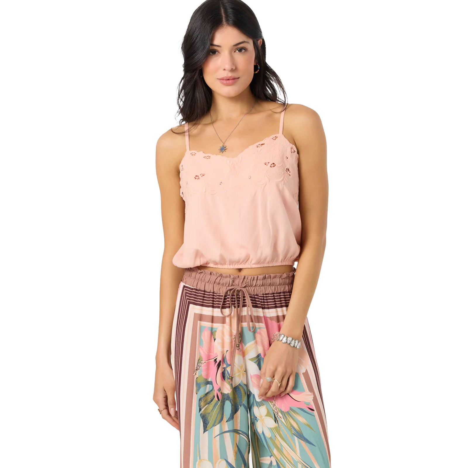 O'Neill Lisbon Women's Top - Coral Pink