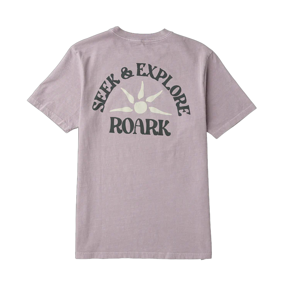 Roark Seek & Explore Premium Men's S/S T-Shirt - Dusty Lilac