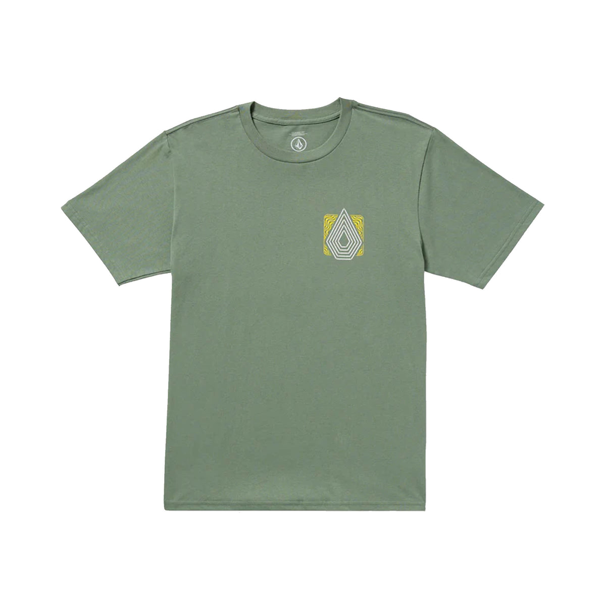 Volcom Plated Men's S/S T-Shirt - Light Olive