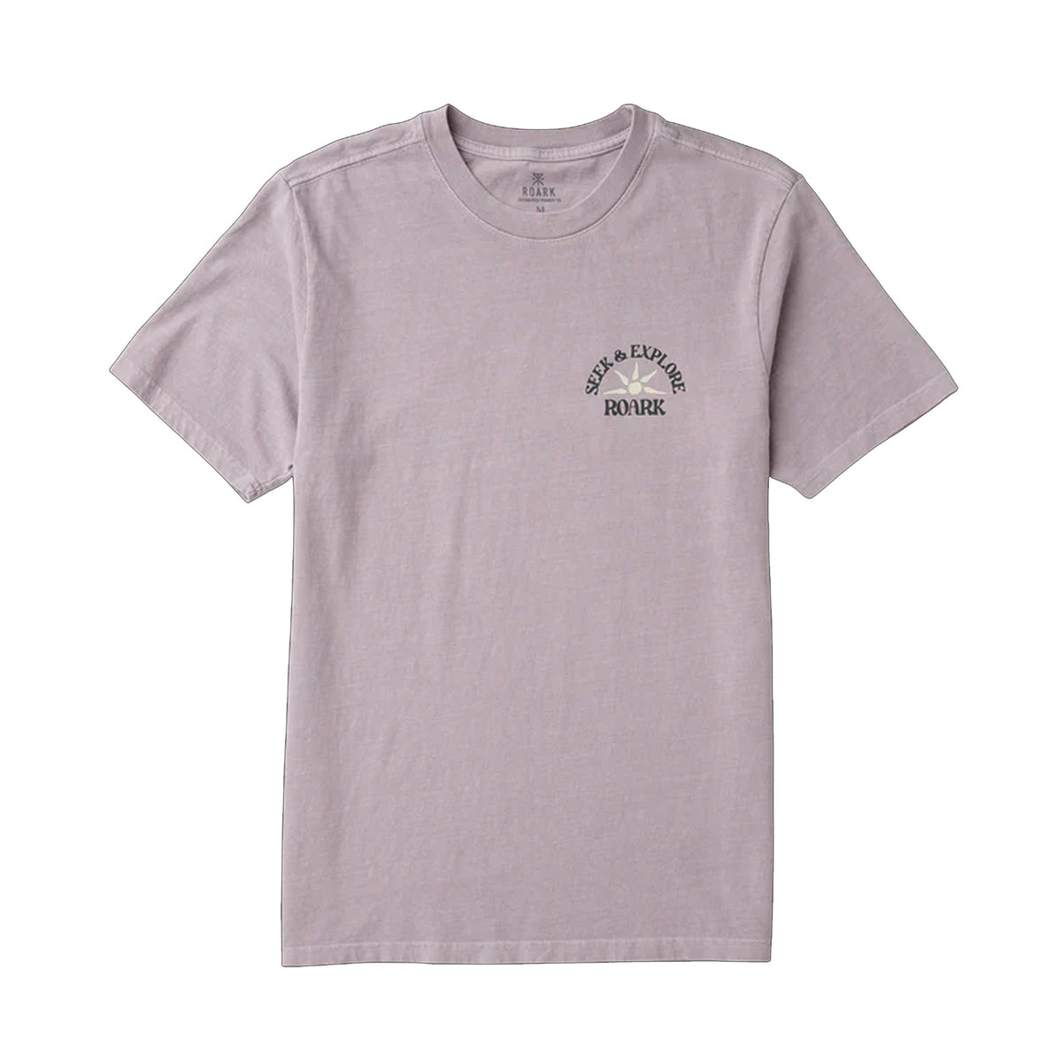 Roark Seek & Explore Premium Men's S/S T-Shirt - Dusty Lilac