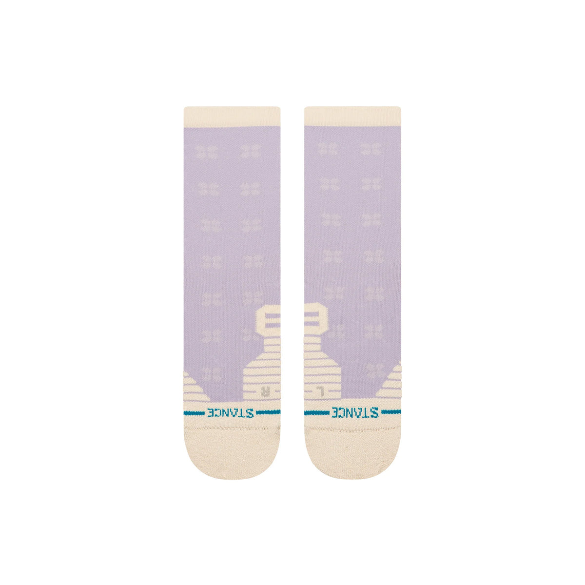 Stance Latta Mid Women's Crew Socks - Lilac