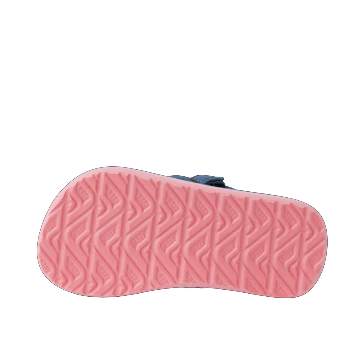 Reef Little Ahi Youth Girl's Strap Sandals - Indigo Tropical