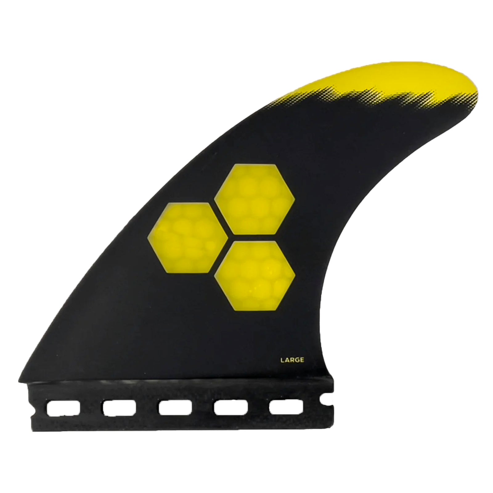 Channel Islands Tech 1 Futures Tri Fin Set - Large/Yellow