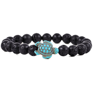 Fahlo The Journey Sea Turtle Tracking Bracelet - Lava