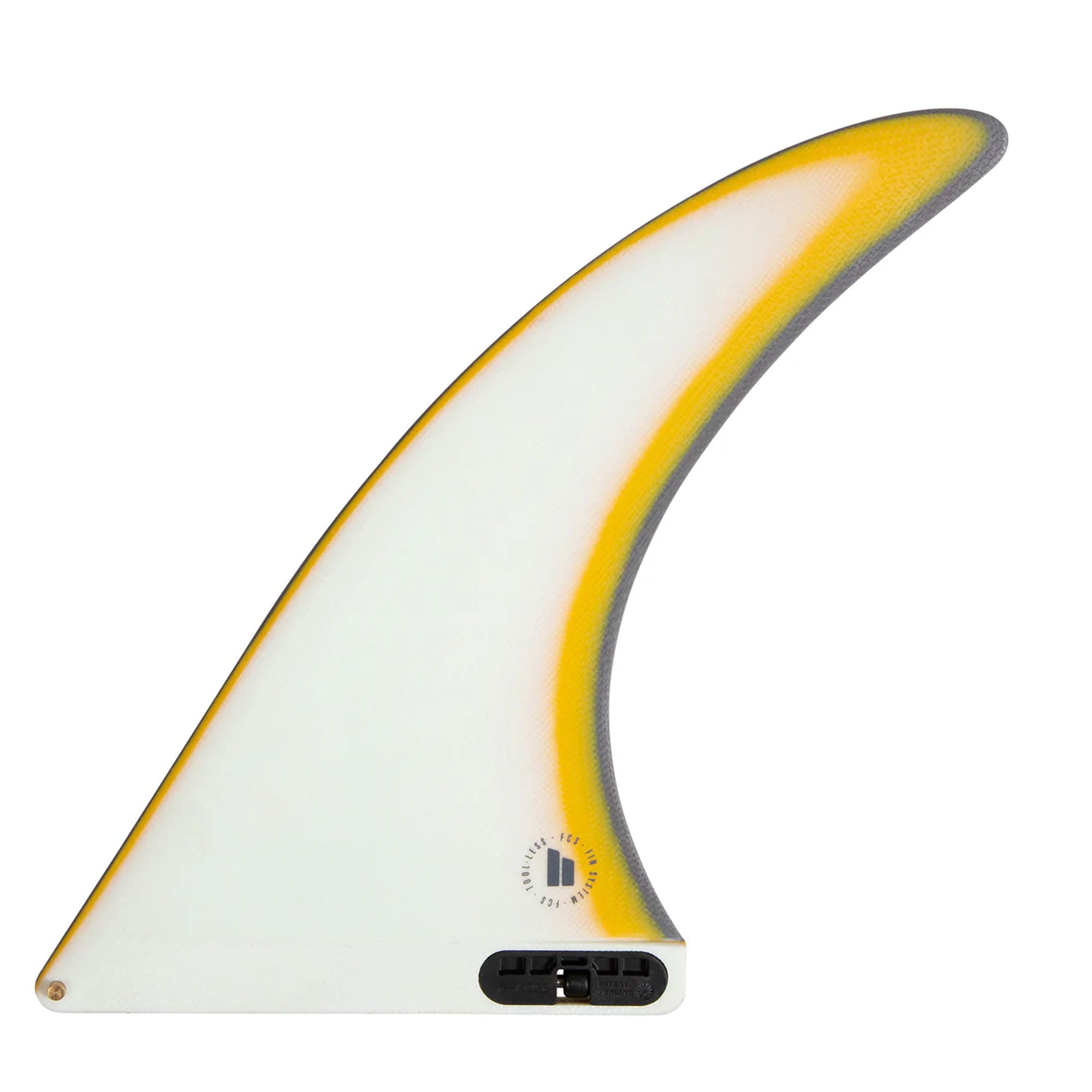 FCS II Flow II Performance Glass 10.5" Longboard Fin - Mango