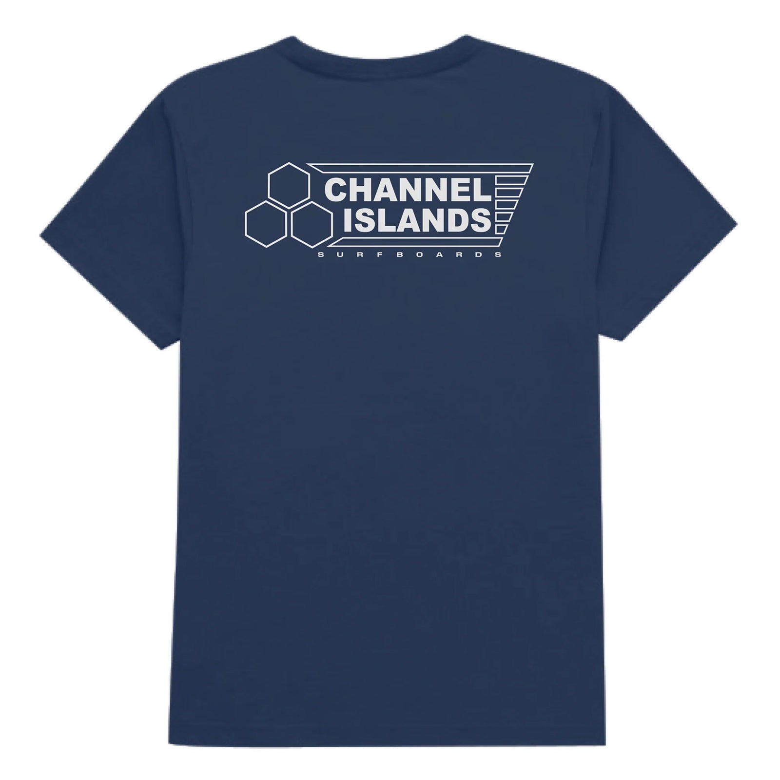 Channel Islands Solid Flag Men's S/S T-Shirt - Lead