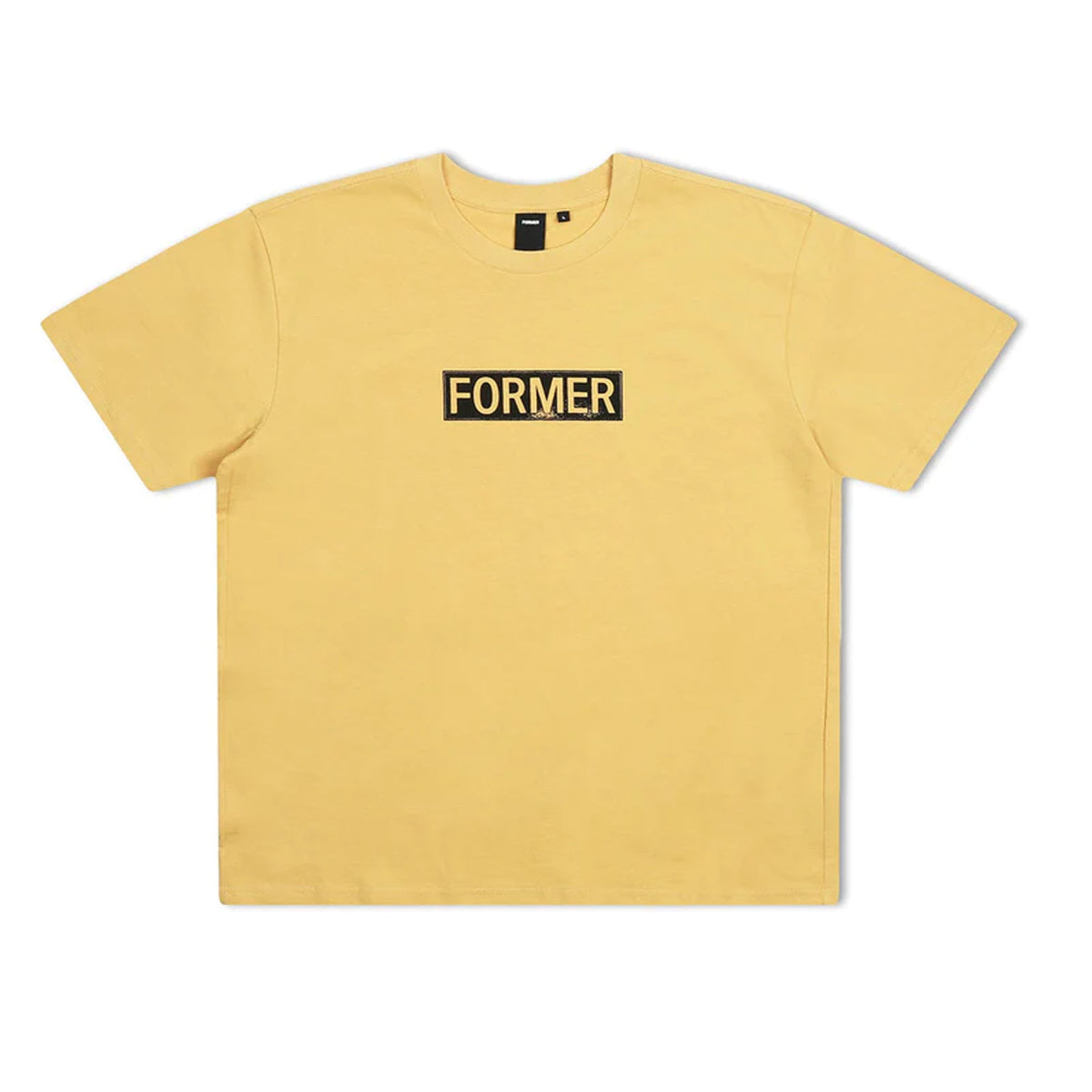 Former Legacy Plate Men's S/S T-Shirt  - Yellow