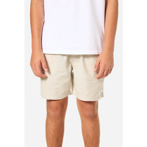 Katin Isaiah Local Youth Boy's Walkshorts - Light Grey