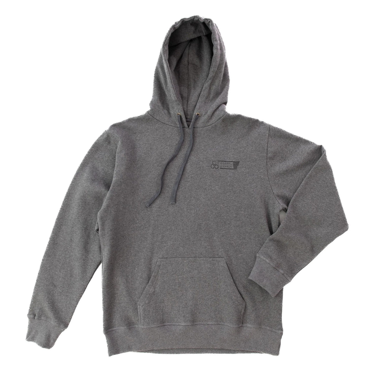 Channel Islands Bad Flag Men's L/S Hoodie - Light Grey