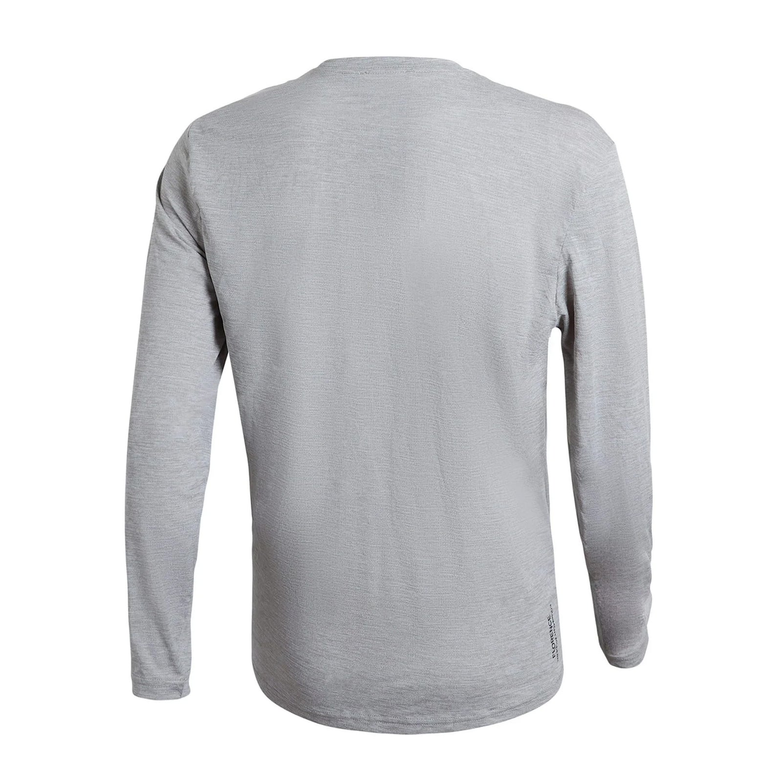 Florence Marine X Airtex Men's L/S Sun Shirt - Light Heather Grey
