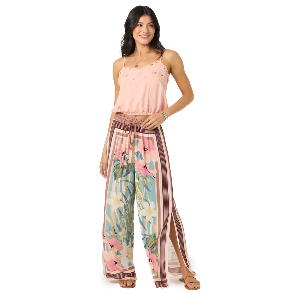 O'Neill Lisbon Women's Top - Coral Pink