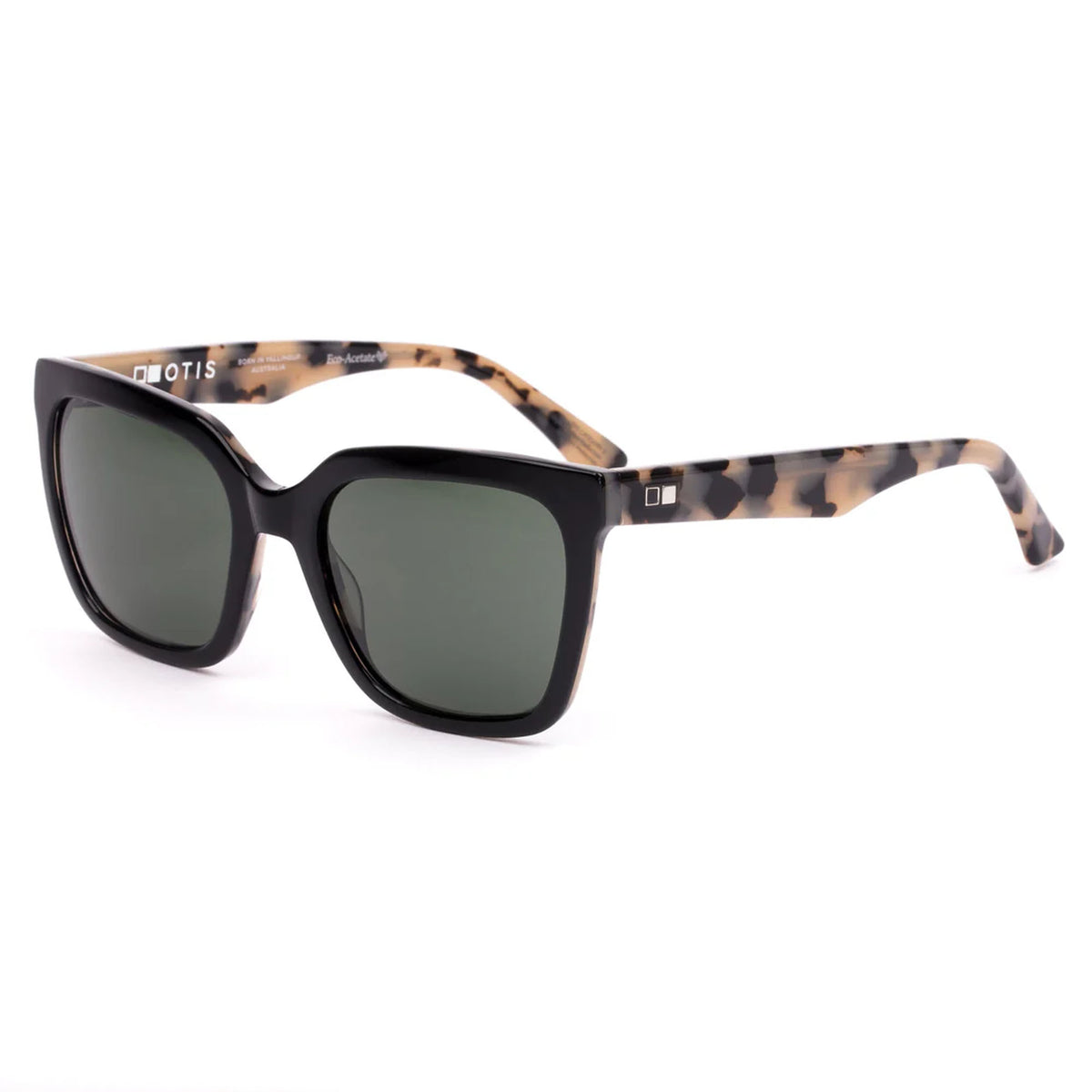 Otis Pursuit Women's Sunglasses - Eco Havana Liquorice /Grey Polarized