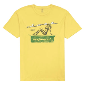 Lost Laid-Back Men's S/S T-Shirt - Cornsilk