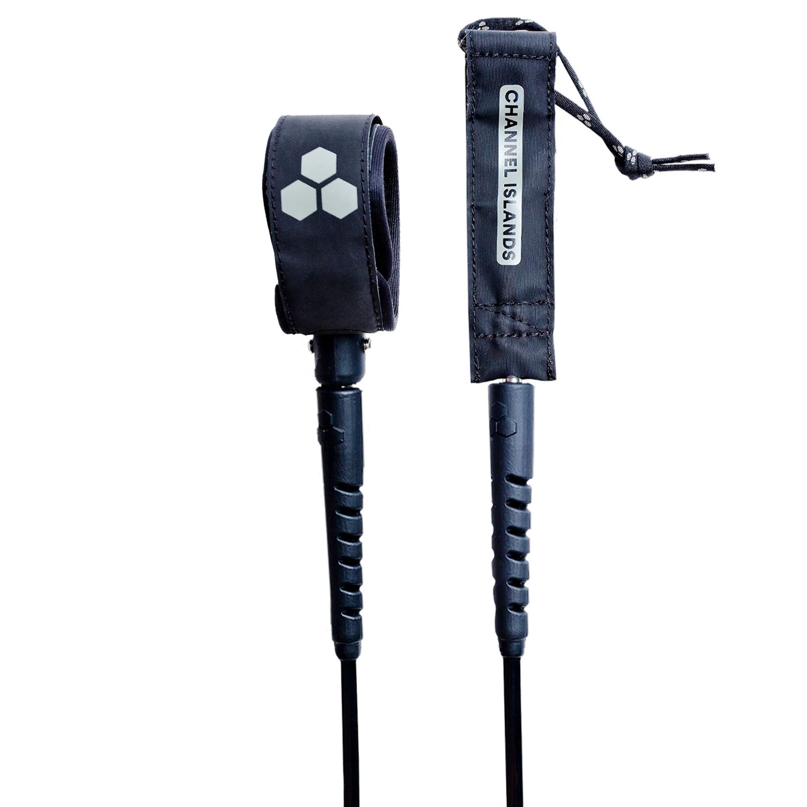 Channel Islands Longboard Ankle Surfboard Leash - 9' x 1/4"/Black