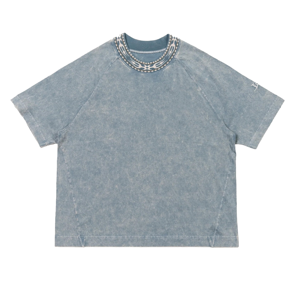 Lost Buster Crew Men's S/S T-Shirt - Steel Blue