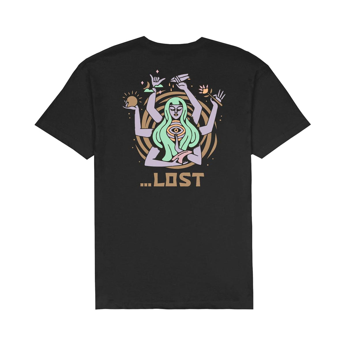 Lost Innerpeace Men's S/S T-Shirt - Black