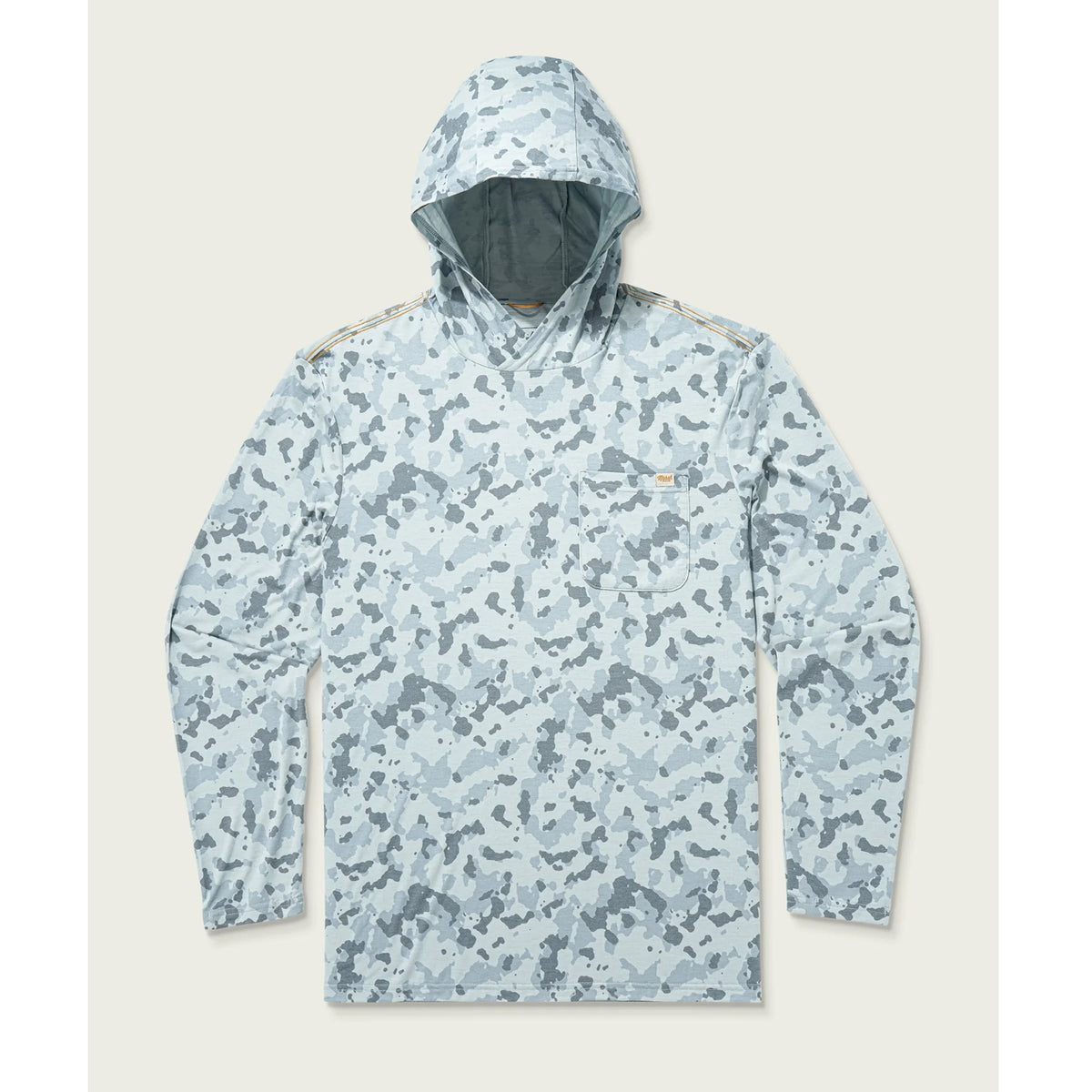 Marsh Wear Buxton Hagood Performance Men's L/S Hoodie - Granite Foxhole Camo