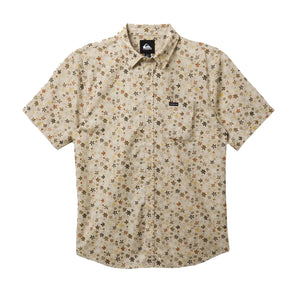 Quiksilver Ditsy Classic Men's S/S Dress Shirt - Moonstruck