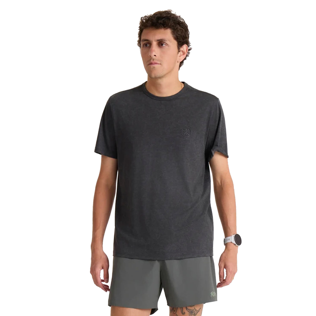 Roark Mathis Active Men's S/S T-Shirt - Onyx