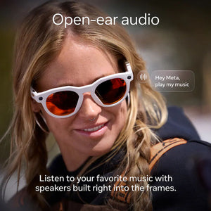 Oakley x Meta HSTN Men's Sunglasses - Warm Grey/Prizm Ruby