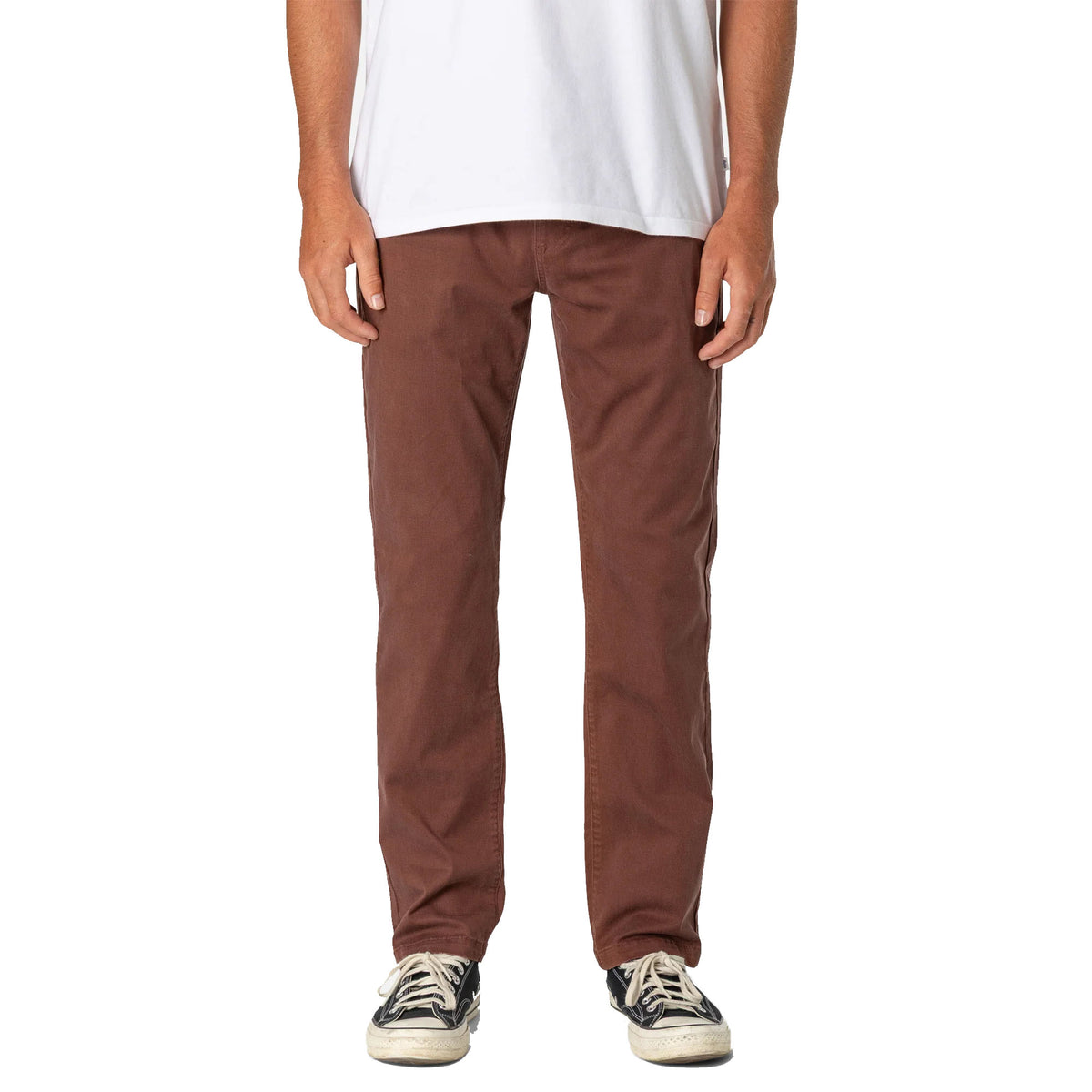 Katin Pipeline Chino Men's Pants - Mahogany