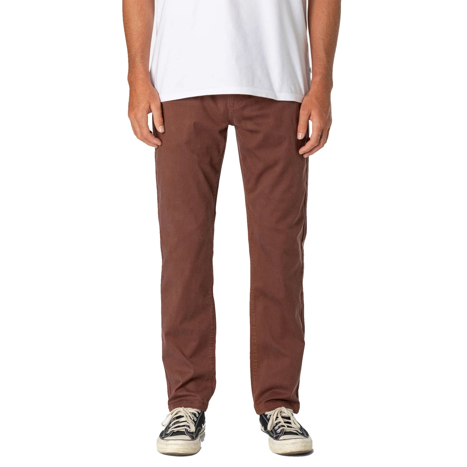 Katin Pipeline Chino Men's Pants - Mahogany